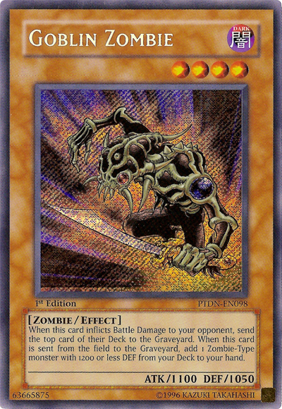 Goblin Zombie [PTDN-EN098] Secret Rare | Odin's Place