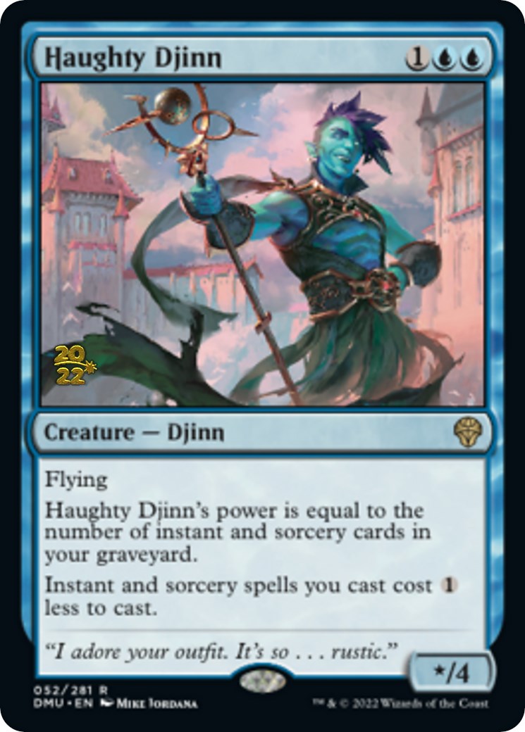 Haughty Djinn [Dominaria United Prerelease Promos] | Odin's Place