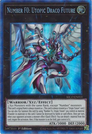 Number F0: Utopic Draco Future (Collector's Rare) [KICO-EN013] Collector's Rare | Odin's Place