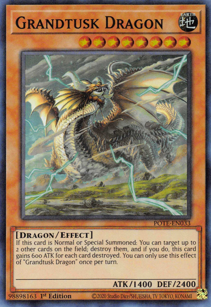 Grandtusk Dragon [POTE-EN033] Super Rare | Odin's Place