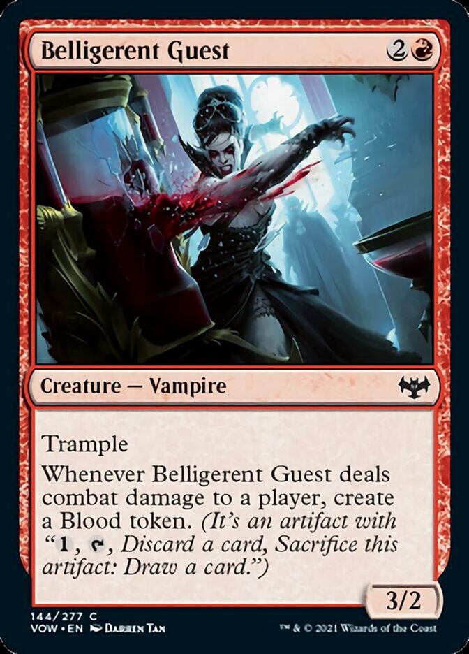 Belligerent Guest [Innistrad: Crimson Vow] | Odin's Place