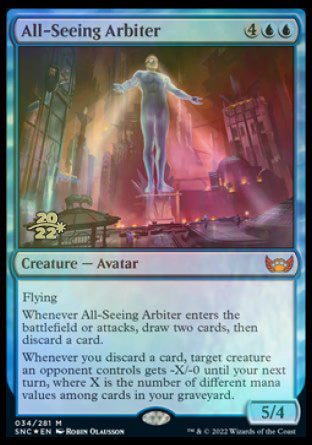 All-Seeing Arbiter [Streets of New Capenna Prerelease Promos] | Odin's Place