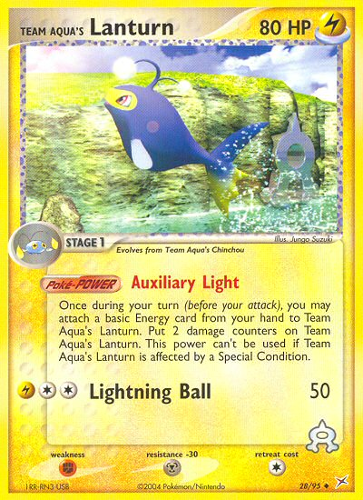 Team Aqua's Lanturn (28/95) [EX: Team Magma vs Team Aqua] | Odin's Place