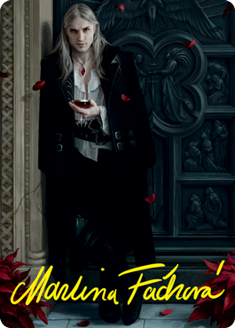 Sorin the Mirthless 1 Art Card (Gold-Stamped Signature) [Innistrad: Crimson Vow Art Series] | Odin's Place