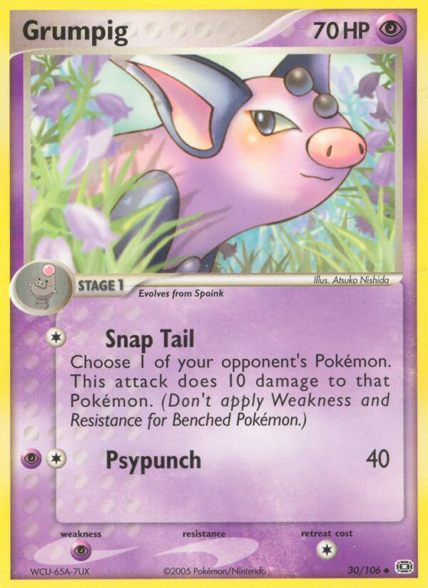 Grumpig (30/106) [EX: Emerald] | Odin's Place