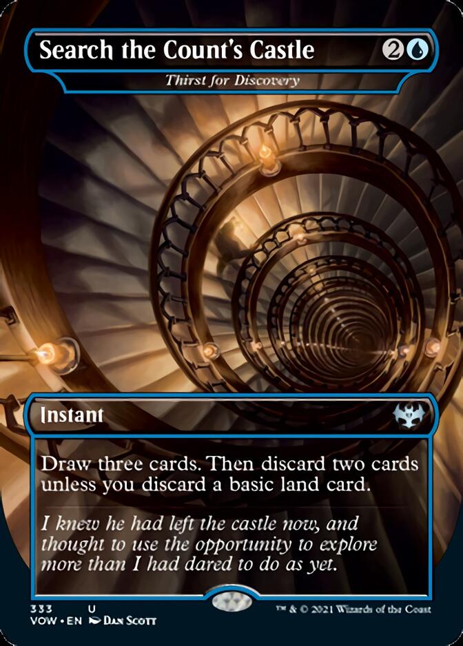 Thirst for Discovery - Search the Count's Castle [Innistrad: Crimson Vow] | Odin's Place