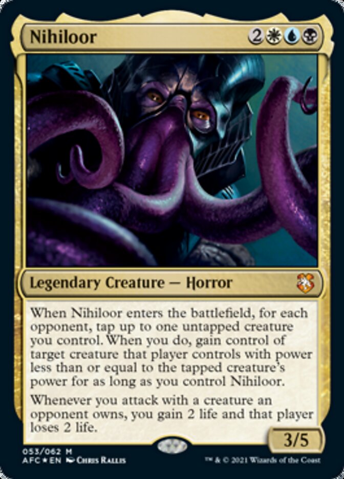 Nihiloor [Dungeons & Dragons: Adventures in the Forgotten Realms Commander] | Odin's Place