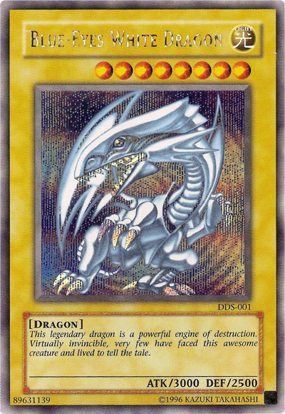 Blue-Eyes White Dragon (Dark Duel Stories) [DDS-001] Secret Rare | Odin's Place