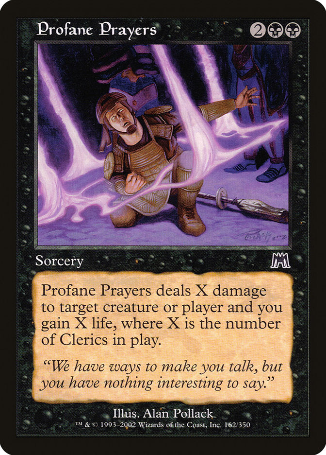 Profane Prayers (162) [Onslaught] | Odin's Place