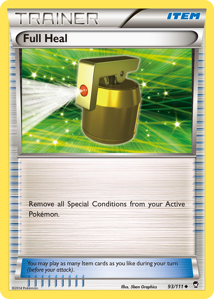 Full Heal (93/111) [XY: Furious Fists] | Odin's Place