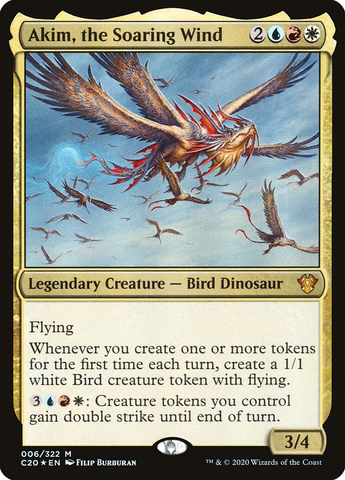Akim, the Soaring Wind [Commander 2020] | Odin's Place
