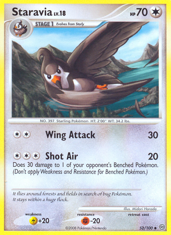 Staravia (52/100) [Diamond & Pearl: Stormfront] | Odin's Place