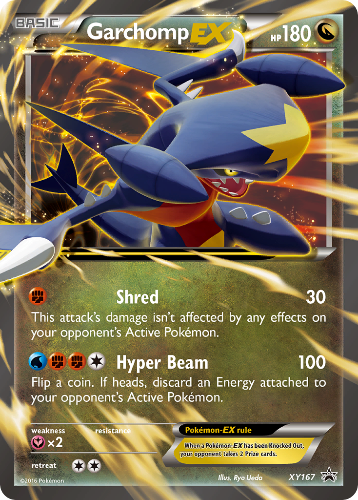 Garchomp EX (XY167) [XY: Black Star Promos] | Odin's Place
