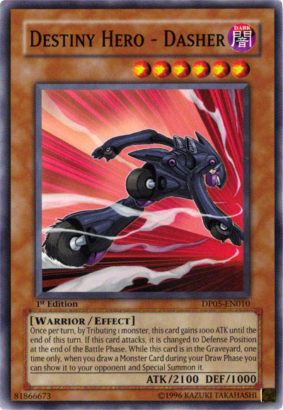 Destiny Hero - Dasher [DP05-EN010] Common | Odin's Place