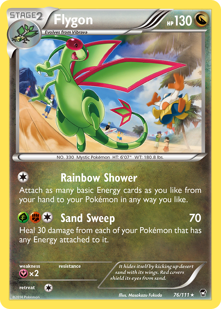 Flygon (76/111) [XY: Furious Fists] | Odin's Place