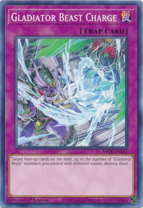Gladiator Beast Charge [MP20-EN193] Common | Odin's Place