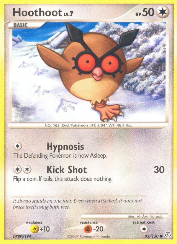 Hoothoot (85/130) [Diamond & Pearl: Base Set] | Odin's Place