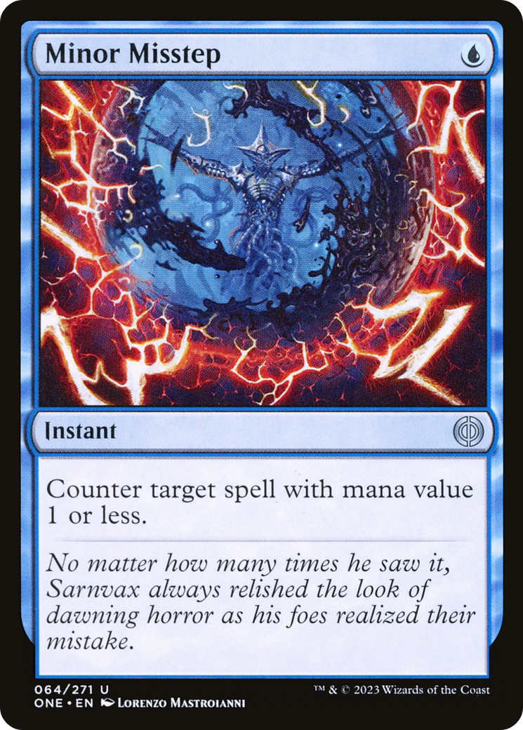 Minor Misstep [Phyrexia: All Will Be One] | Odin's Place
