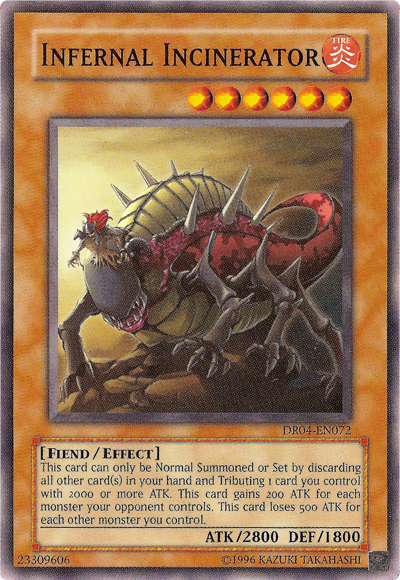 Infernal Incinerator [DR04-EN072] Common | Odin's Place