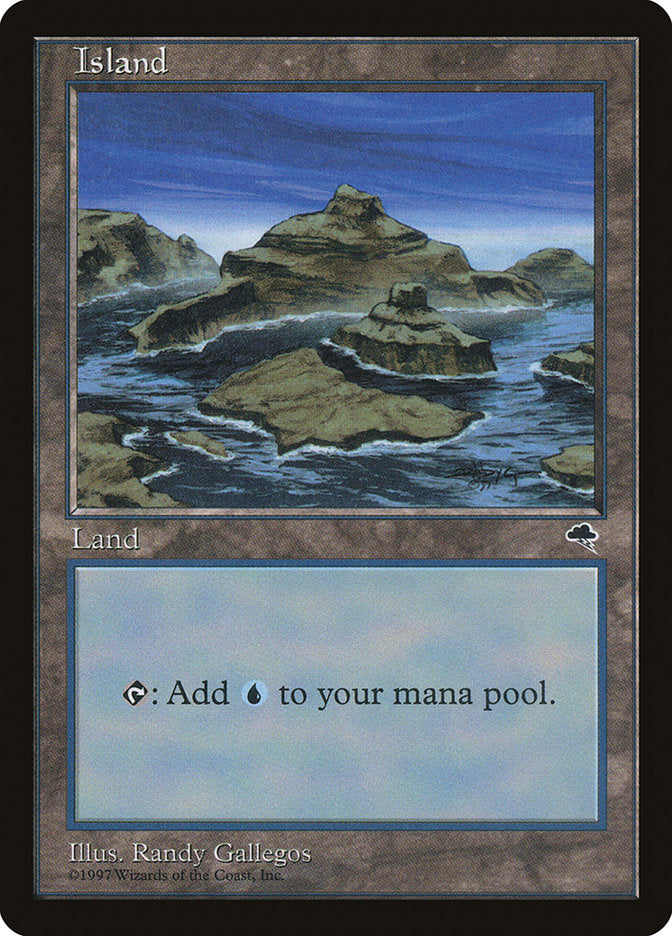 Island (Signature on Right / Blue Sky) [Tempest] | Odin's Place