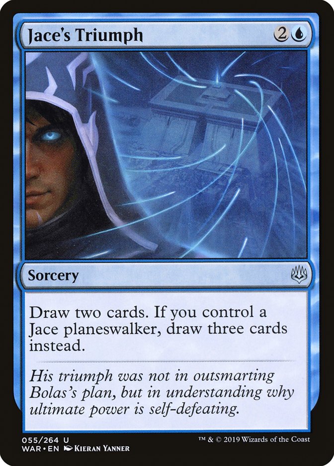 Jace's Triumph (55) [War of the Spark] | Odin's Place