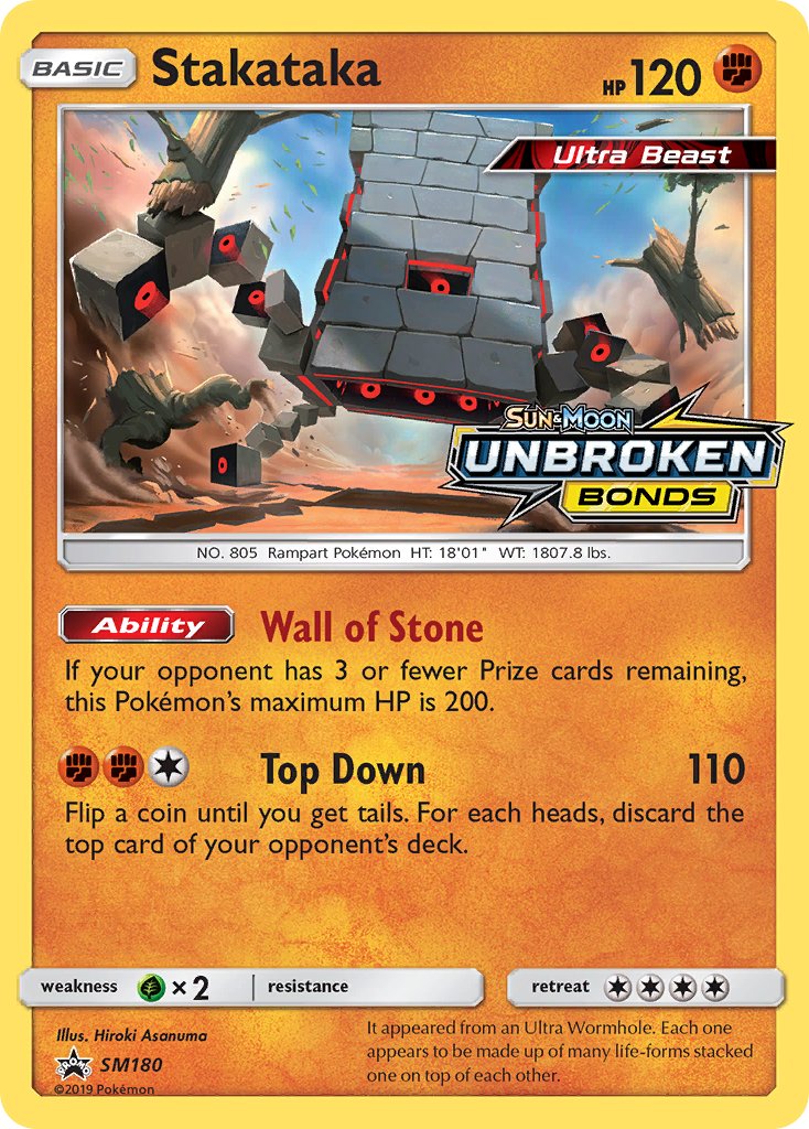 Stakataka (SM180) [Sun & Moon: Black Star Promos] | Odin's Place