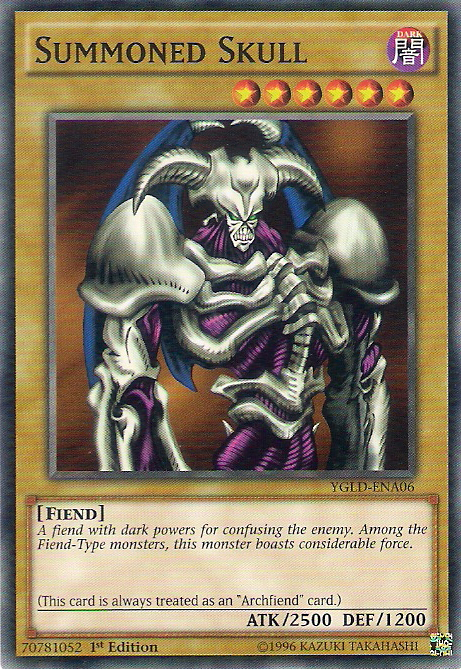 Summoned Skull [YGLD-ENA06] Common | Odin's Place
