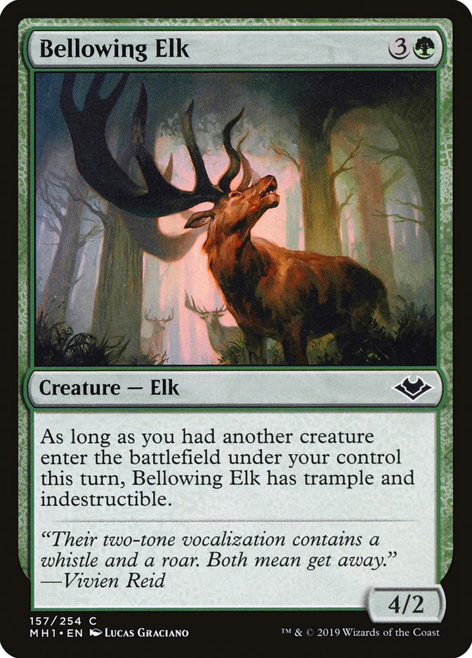 Bellowing Elk (157) [Modern Horizons] | Odin's Place
