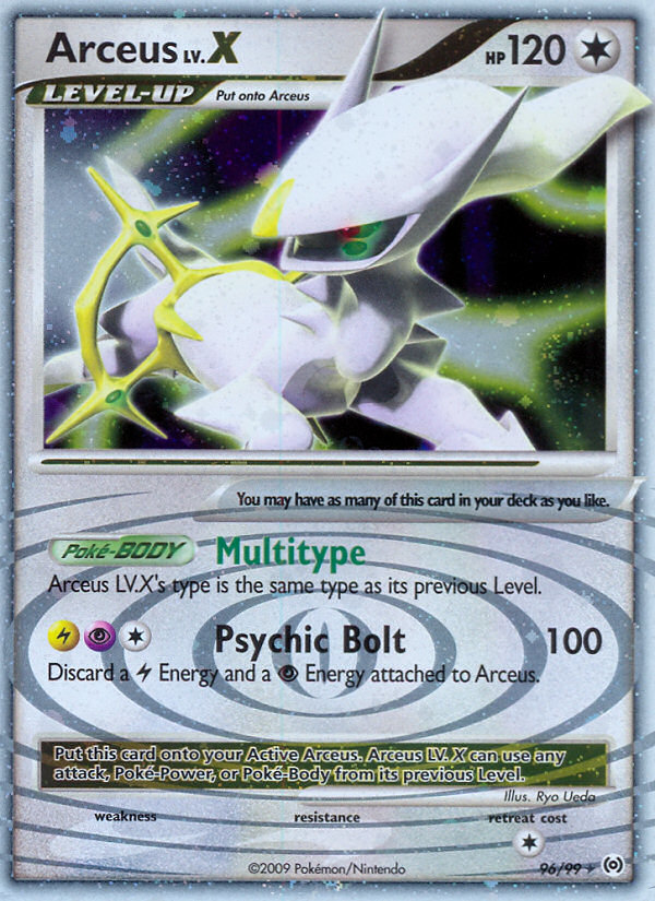 Arceus LV.X (96/99) [Platinum: Arceus] | Odin's Place