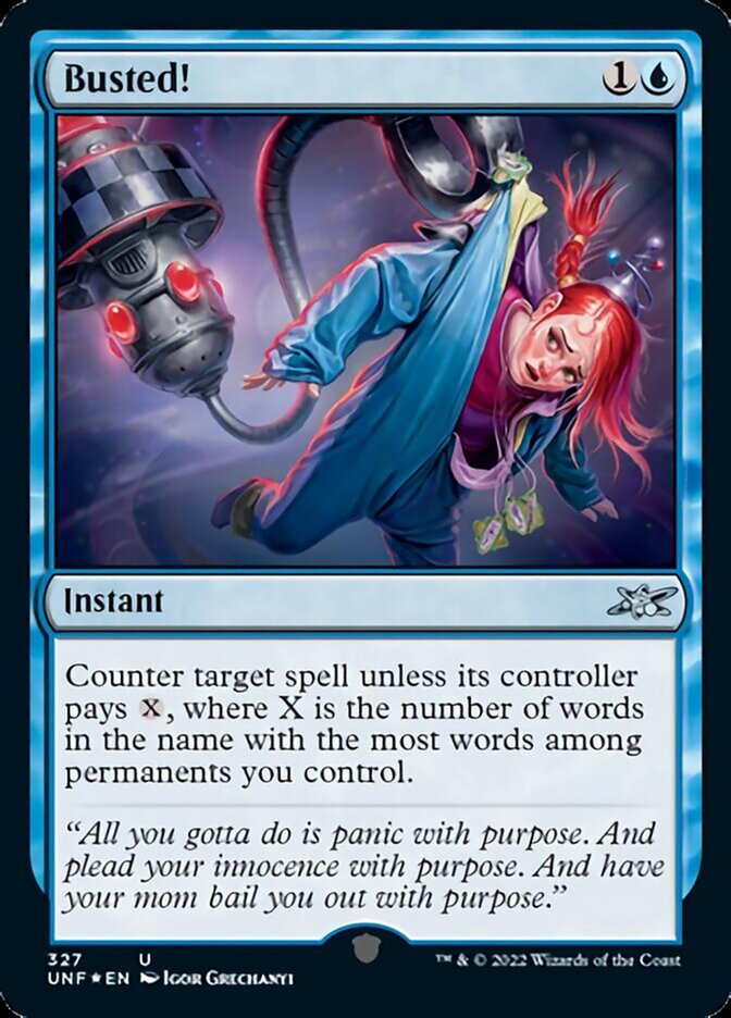Busted! (Galaxy Foil) [Unfinity] | Odin's Place