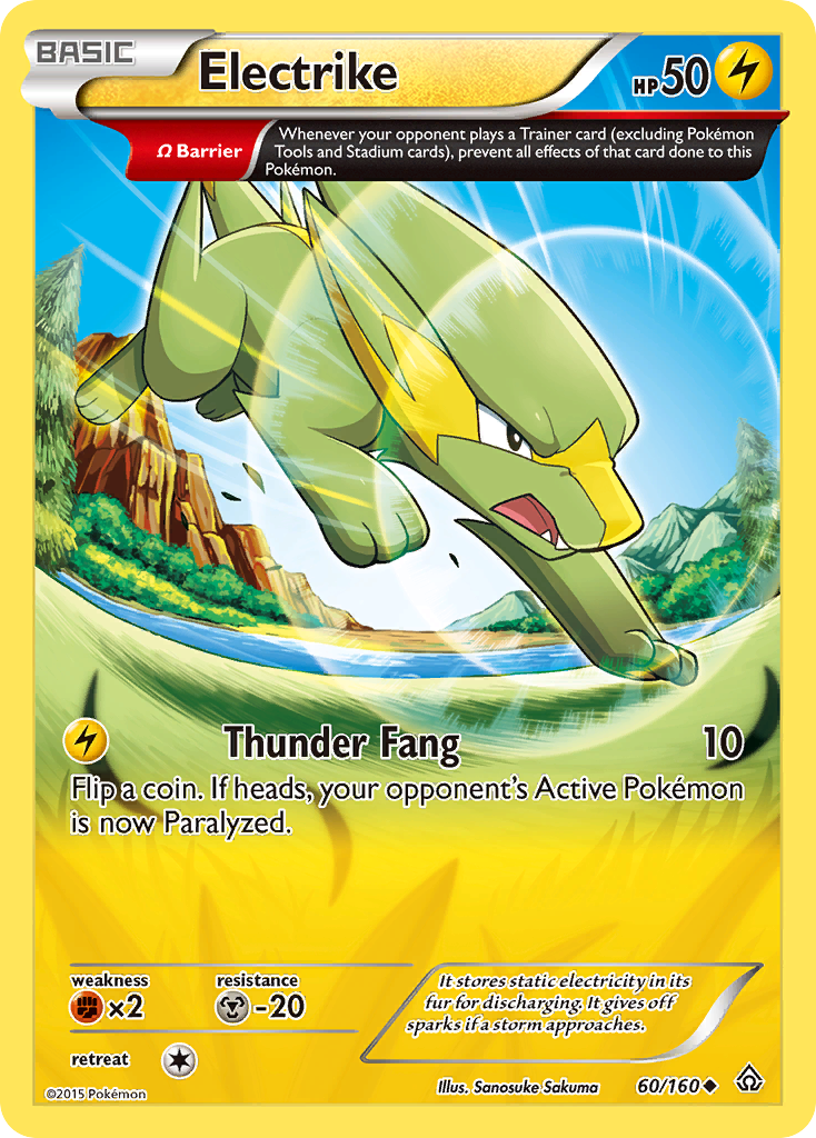 Electrike (60/160) [XY: Primal Clash] | Odin's Place