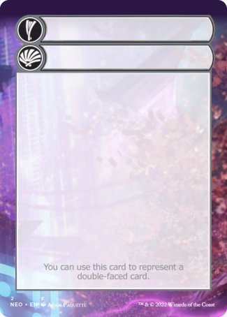 Helper Card (2/9) [Kamigawa: Neon Dynasty Tokens] | Odin's Place