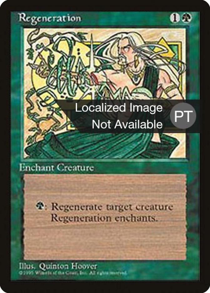 Regeneration [Fourth Edition (Foreign Black Border)] | Odin's Place