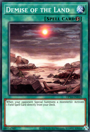 Demise of the Land [OP14-EN019] Common | Odin's Place