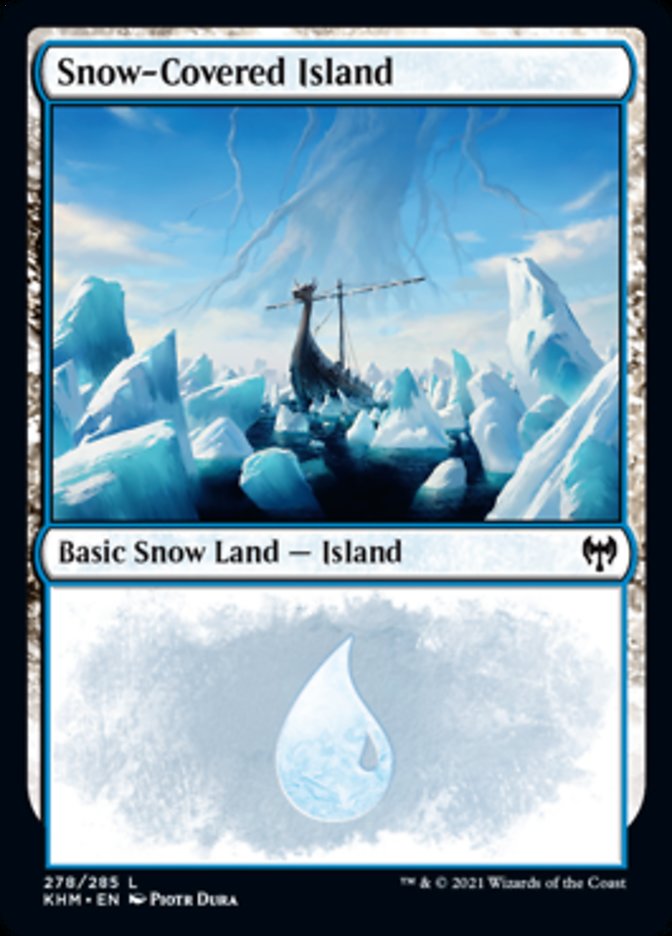 Snow-Covered Island (278) [Kaldheim] | Odin's Place