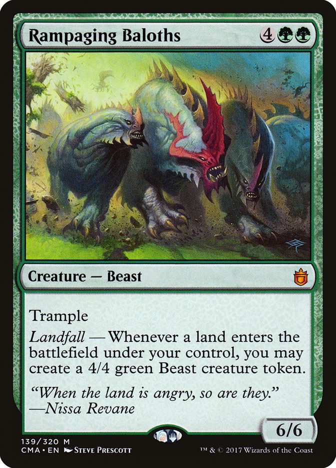Rampaging Baloths (139) [Commander Anthology] | Odin's Place