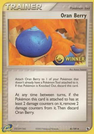 Oran Berry (85/109) (Winner) [EX: Ruby & Sapphire] | Odin's Place