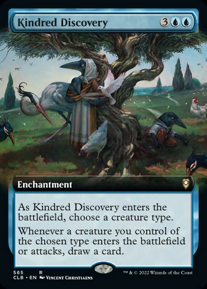 Kindred Discovery (Extended Art) [Commander Legends: Battle for Baldur's Gate] | Odin's Place