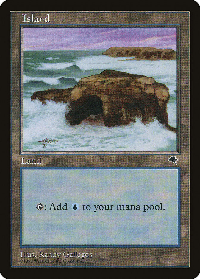 Island (Signature on Left) [Tempest] | Odin's Place