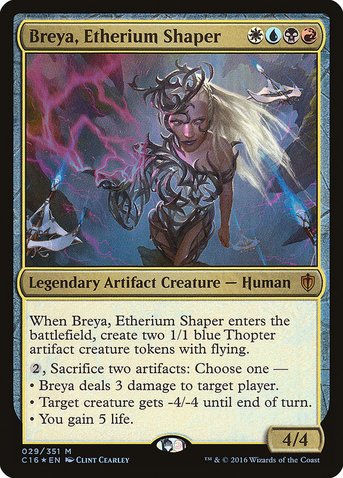 Breya, Etherium Shaper (29) [Commander 2016] | Odin's Place