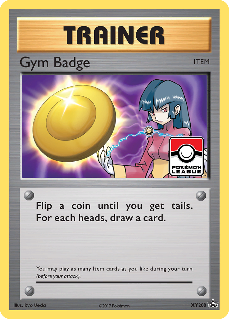 Gym Badge (XY208) (Sabrina) [XY: Black Star Promos] | Odin's Place