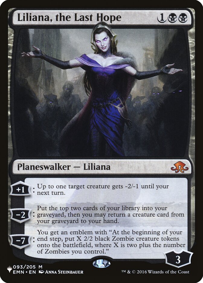 Liliana, the Last Hope [The List] | Odin's Place