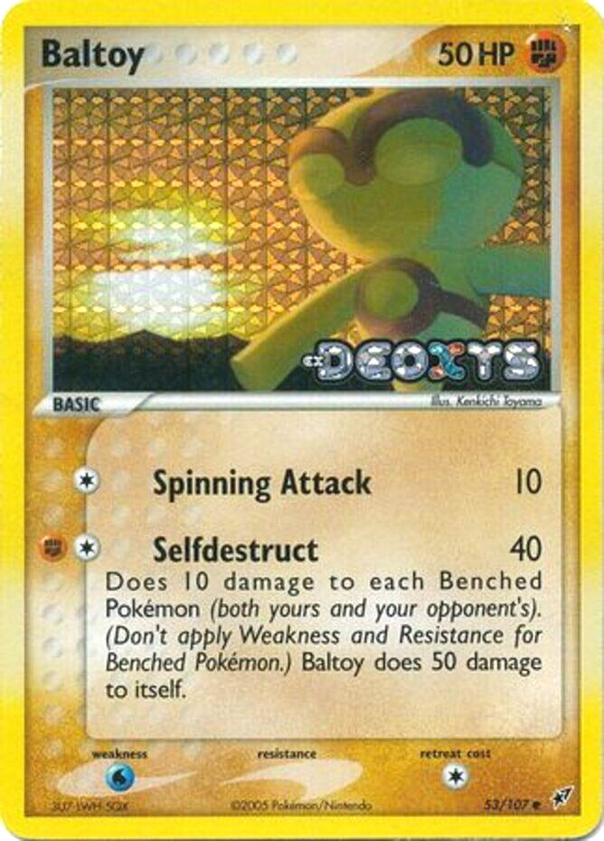 Baltoy (53/107) (Stamped) [EX: Deoxys] | Odin's Place