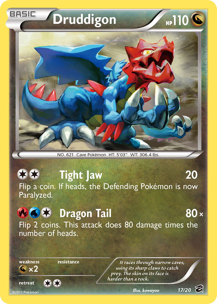 Druddigon (17/20) [Black & White: Dragon Vault] | Odin's Place
