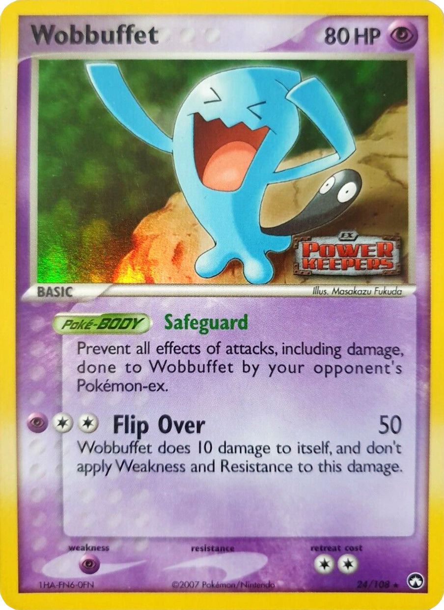 Wobbuffet (24/108) (Stamped) [EX: Power Keepers] | Odin's Place