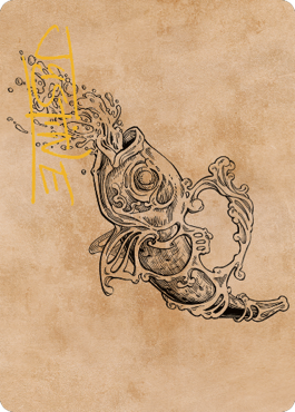 Decanter of Endless Water Art Card (Gold-Stamped Signature) [Commander Legends: Battle for Baldur's Gate Art Series] | Odin's Place
