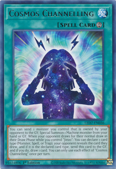 Cosmos Channelling [LED7-EN036] Rare | Odin's Place