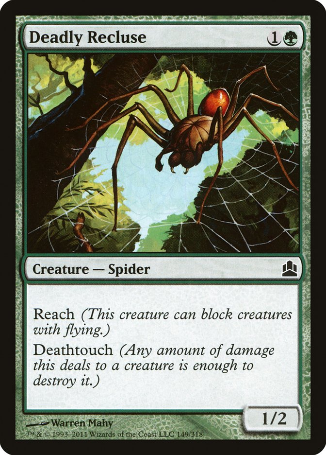 Deadly Recluse (149) [Commander 2011] | Odin's Place