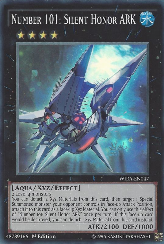 Number 101: Silent Honor ARK [WIRA-EN047] Super Rare | Odin's Place