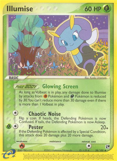 Illumise (38/100) [EX: Sandstorm] | Odin's Place
